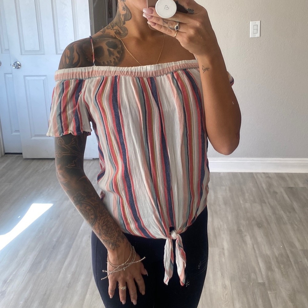 Off shoulder blouse